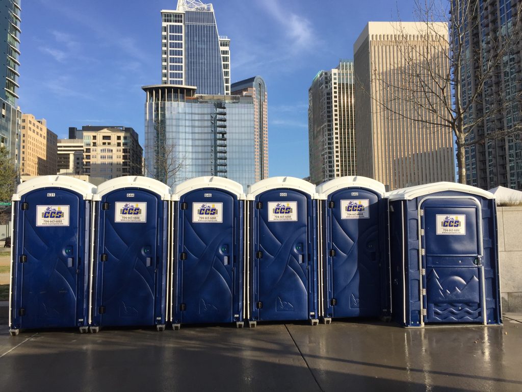 CCS Portable Toilets in the City