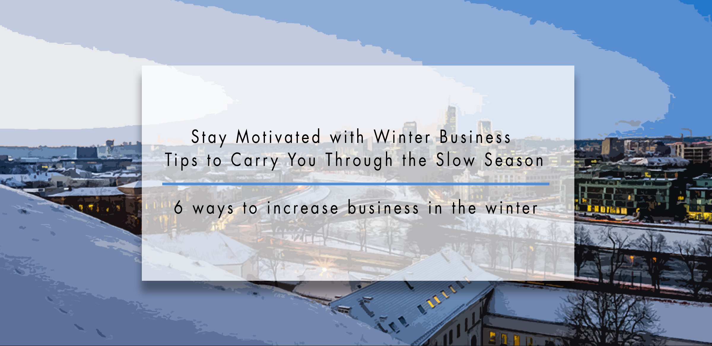 Winter Business Tips Header