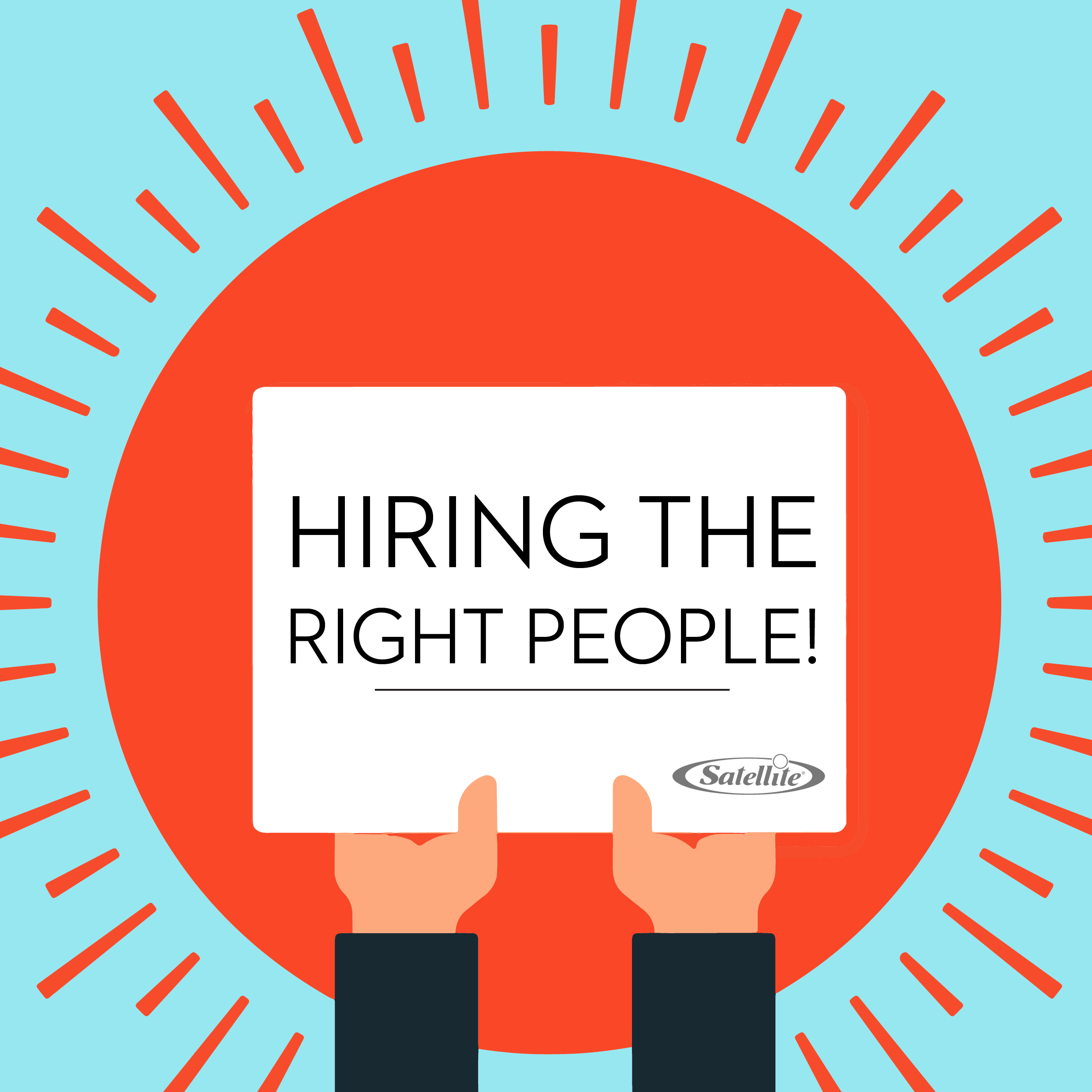 Hiring the right people!